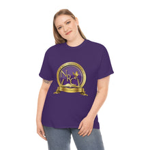 Load image into Gallery viewer, New Restoration Purple/Gold Unisex Heavy Cotton Tee
