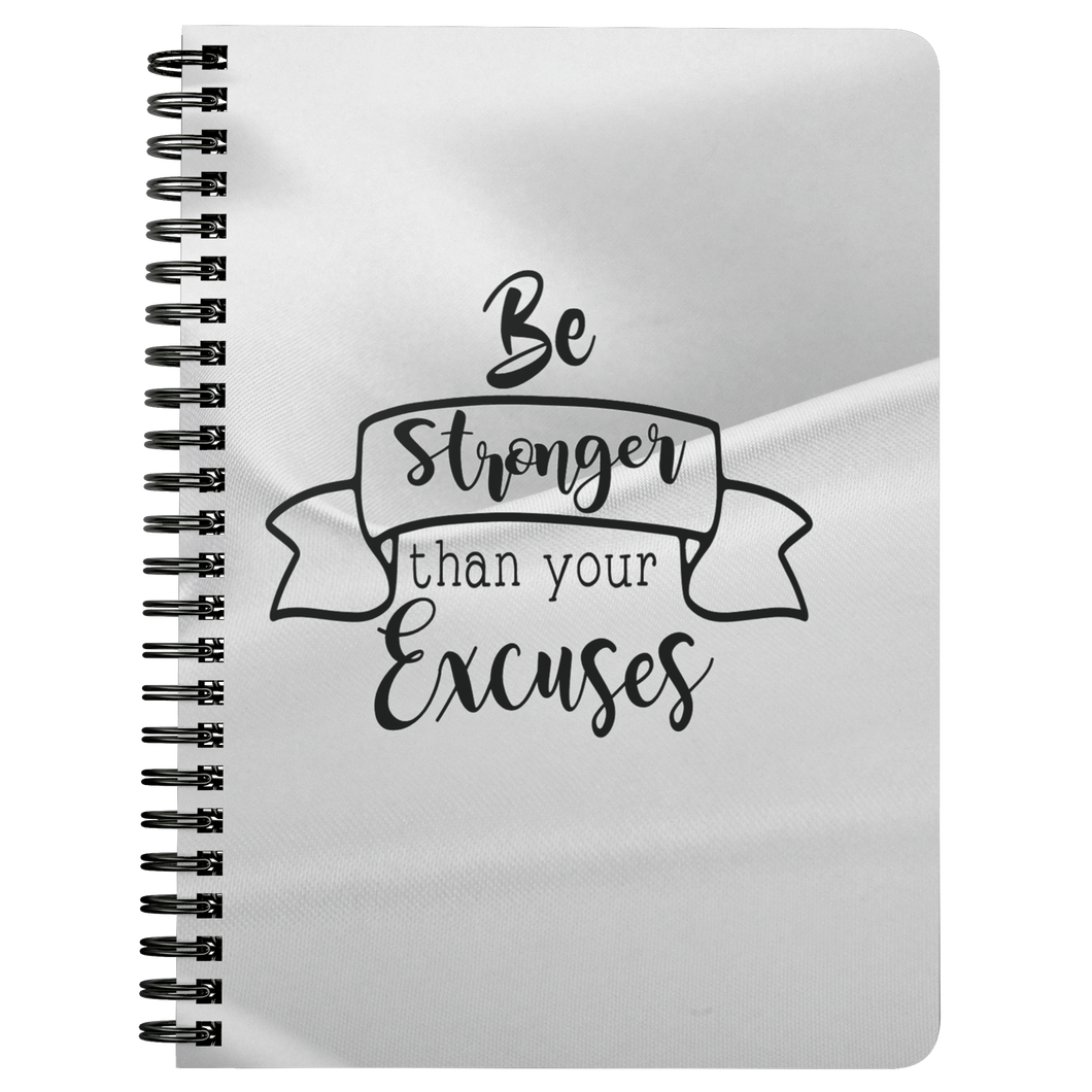 Be Stronger Than Your Excuses | Gifts for Her | Boss Lady | Motivation | Inspire | Journal