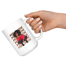 Load image into Gallery viewer, Melanin (red) Mug for Hot or Cold Beverages
