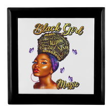 Load image into Gallery viewer, Black Girl Magic | Jewelry Box | Gifts for her
