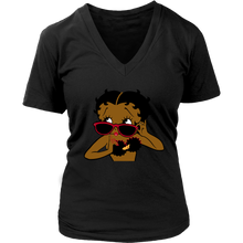 Load image into Gallery viewer, Betty Boop with Glasses | Betty Boop Afro Girl | Betty Boop Merchandise
