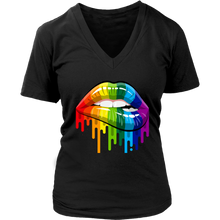Load image into Gallery viewer, Rainbow Dripping Lips
