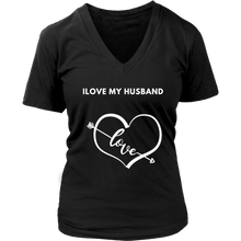Load image into Gallery viewer, Husband Love Valentines Day Shirt, Short Sleeve
