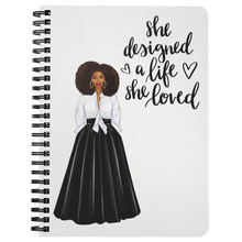 Load image into Gallery viewer, She Designed a Life She Loved Journal
