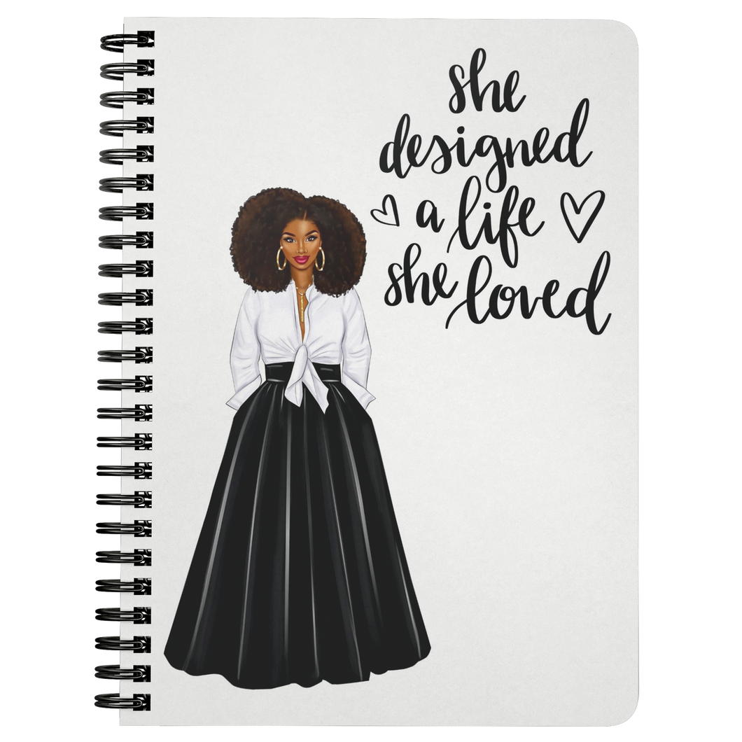 She Designed a Life She Loved Journal
