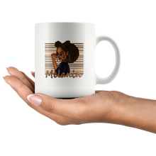 Load image into Gallery viewer, Melanin Girl Mug for Hot or Cold Beverages
