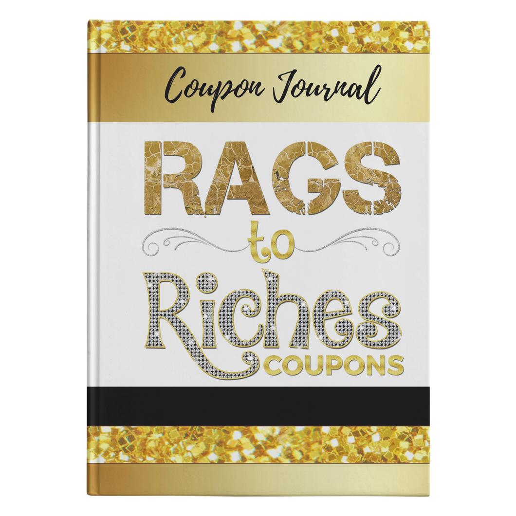 Rags to Riches Hardcover Coupon Journal