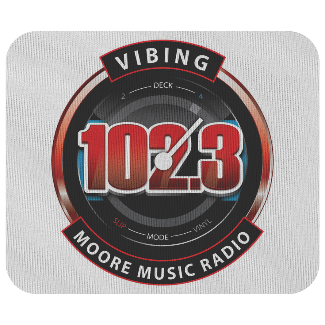 Vibing 102.3 Mousepad