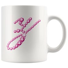 Load image into Gallery viewer, Initial Z | Monogram Coffee Mug | Custom Letter Mug | Bling Style | Initial Letter Cup
