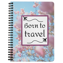 Load image into Gallery viewer, Born To Travel | Travel Notebook | Travel Journal | Travel the World
