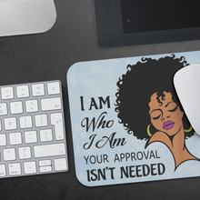 Load image into Gallery viewer, No Approval Needed - Black Girl Mouse Pad

