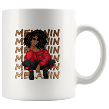 Load image into Gallery viewer, Melanin (red) Mug for Hot or Cold Beverages
