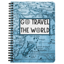 Load image into Gallery viewer, Go Travel The World | Travel Notebook | International Travel | Travel Journal
