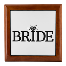 Load image into Gallery viewer, Bride Jewelry Box | Holiday Gifts | Wedding Gifts | Gifts for Her
