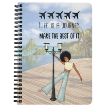Load image into Gallery viewer, Life is a Journey | Travel Journal | Travel Notebook | World Travel Notes
