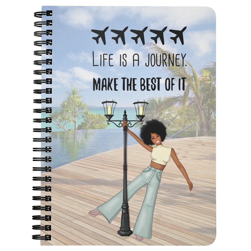 Life is a Journey | Travel Journal | Travel Notebook | World Travel Notes