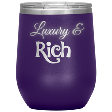 Load image into Gallery viewer, Luxury &amp; Rich Wine Tumbler | Gifts for Her
