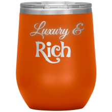 Load image into Gallery viewer, Luxury &amp; Rich Wine Tumbler | Gifts for Her
