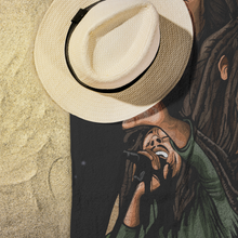 Load image into Gallery viewer, Bob Marley Beach Towel | Beach Towel | Salt Life | Towels for Him or Her | Travel Gifts

