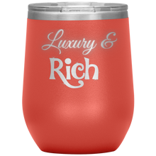 Load image into Gallery viewer, Luxury &amp; Rich Wine Tumbler | Gifts for Her
