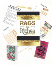 Load image into Gallery viewer, Rags to Riches Coupon Planner Bundle

