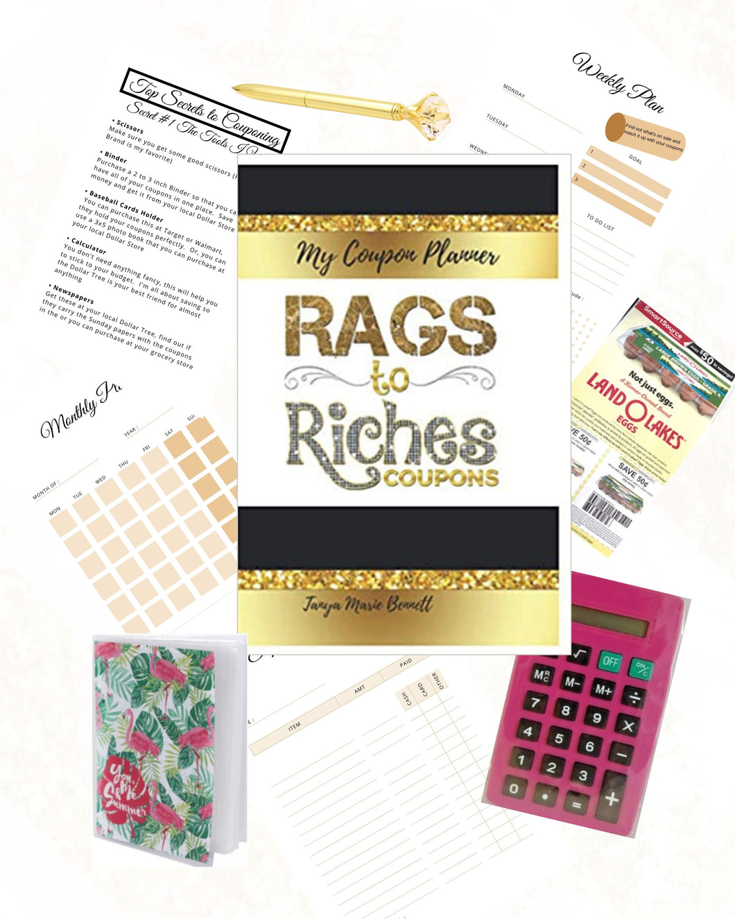 Rags to Riches Coupon Planner Bundle