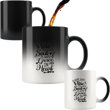 Load image into Gallery viewer, Fire In Her Soul  Hot &amp; Cold Color Changing Mug
