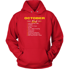 Load image into Gallery viewer, October Girl | Birthday Hoodie | Queens are Born In October | Birthday Hoodie
