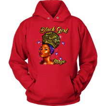 Load image into Gallery viewer, Black Girl Magic (Gold Hoodie)
