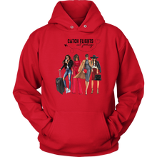 Load image into Gallery viewer, Catch Flights Not Feelings  No. 1| Travel Hoodie | Travel the World | Gifts for Her
