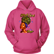 Load image into Gallery viewer, Black Girl Magic (Gold Hoodie)
