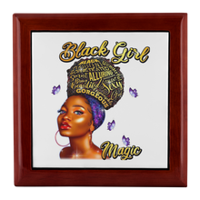 Load image into Gallery viewer, Black Girl Magic | Jewelry Box | Gifts for her
