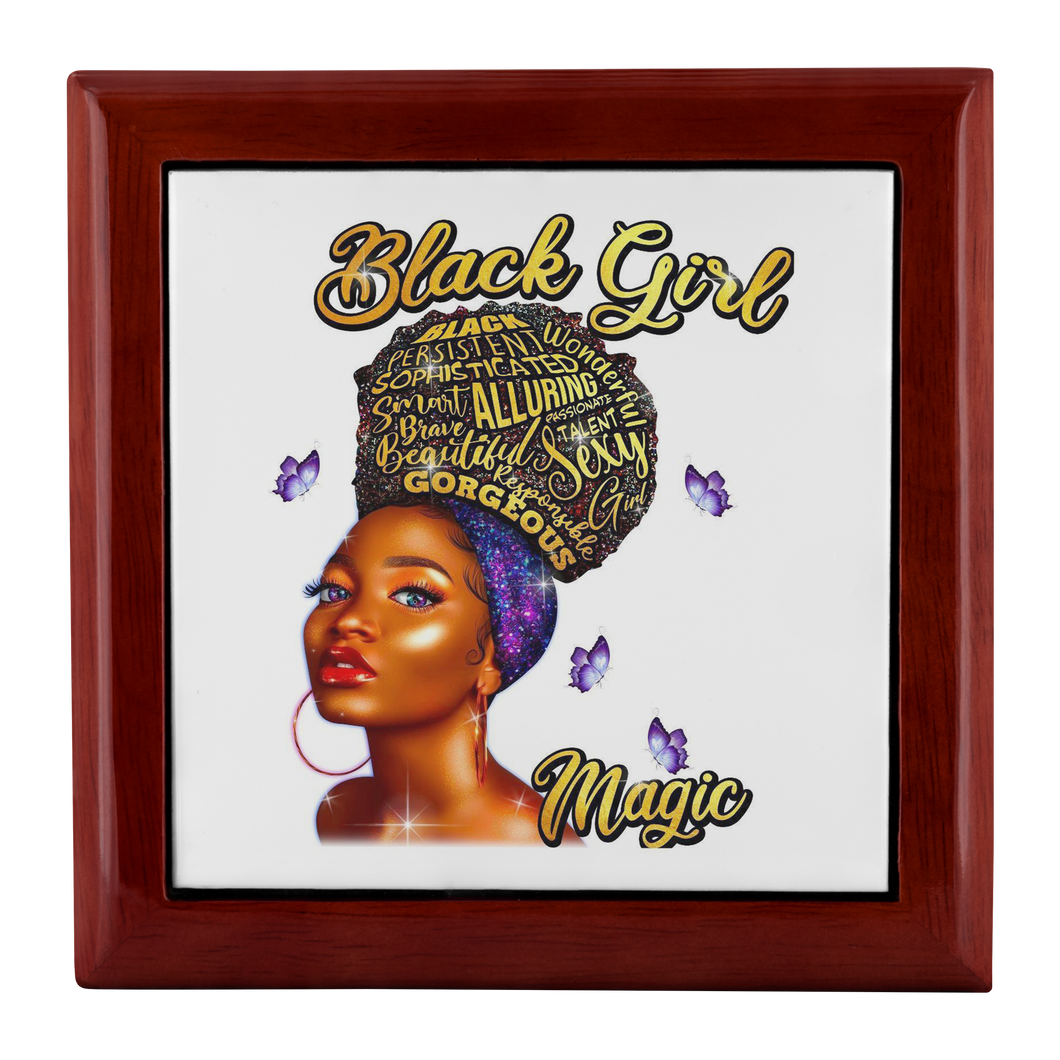 Black Girl Magic | Jewelry Box | Gifts for her