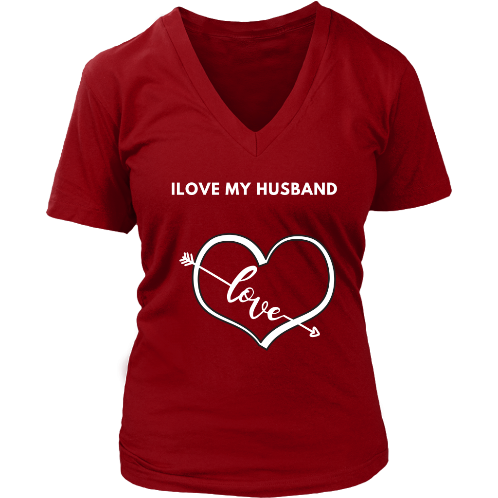 Husband Love Valentines Day Shirt, Short Sleeve