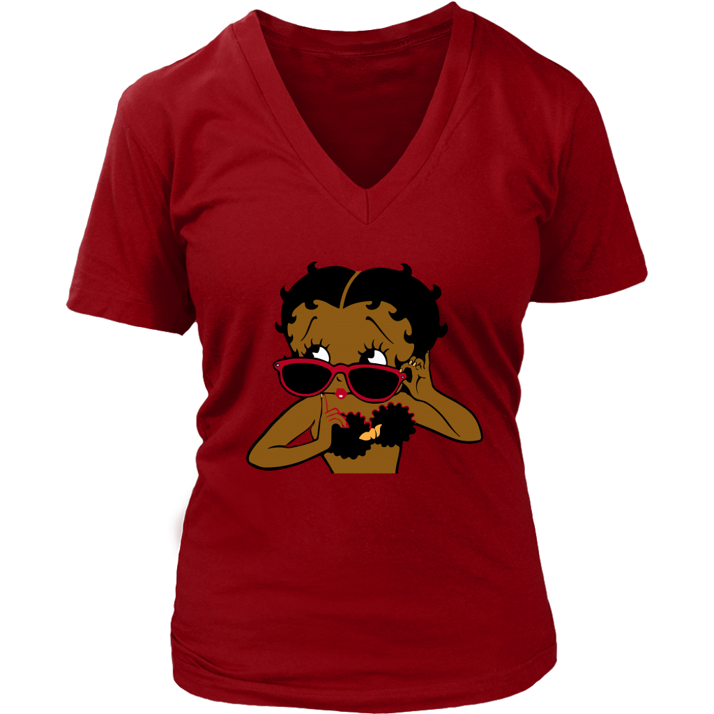 Betty Boop with Glasses | Betty Boop Afro Girl | Betty Boop Merchandise