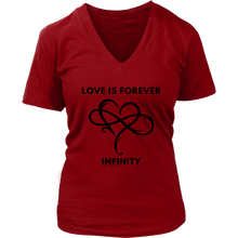 Load image into Gallery viewer, Love is Forever Infinity Tshirt
