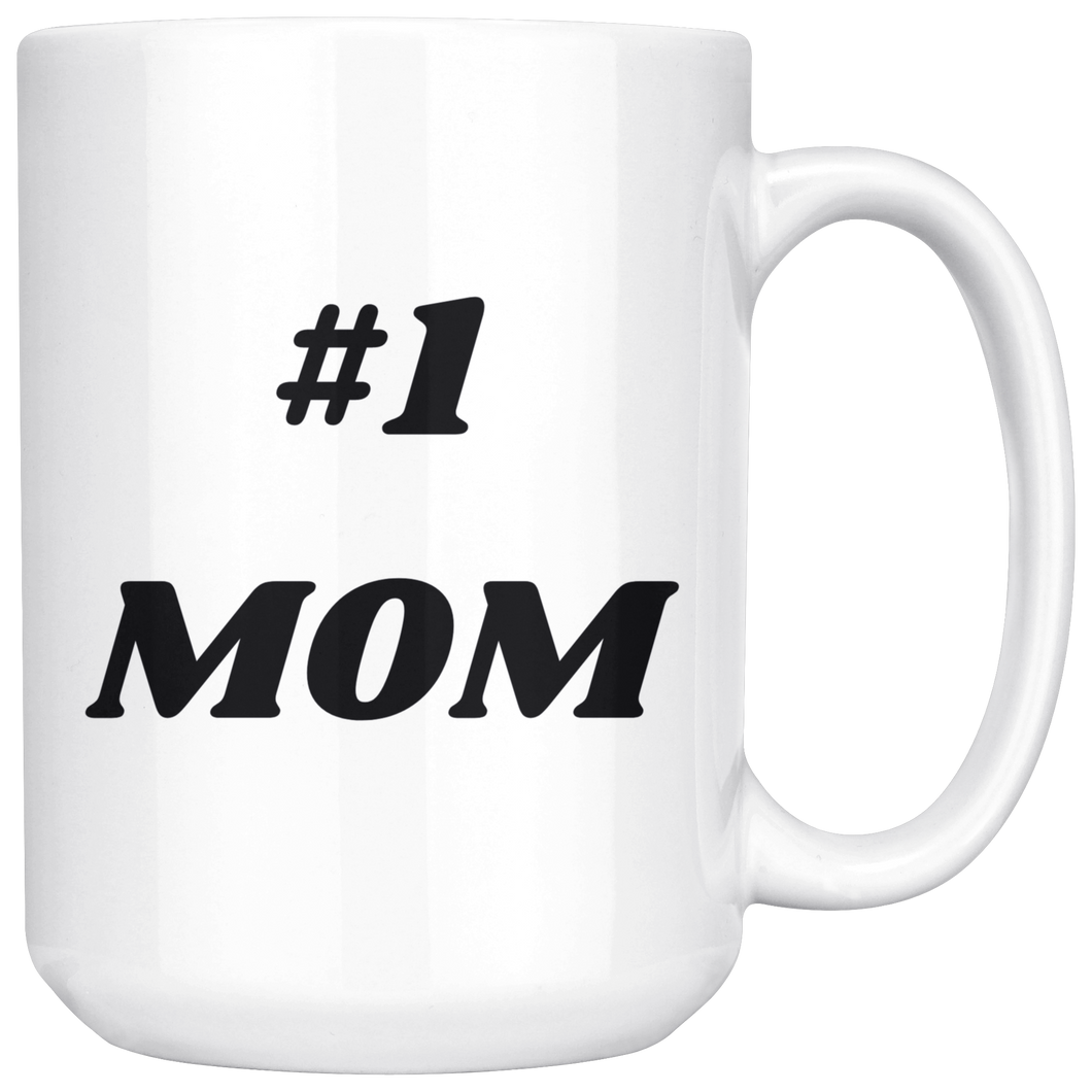 #1 Mom | Coffee Mug | Gifts for Her | Mom's Love