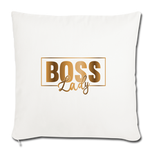 Load image into Gallery viewer, Throw Pillow Cover 18” x 18” - natural white

