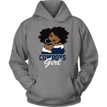 Load image into Gallery viewer, Cowboys Girl | Hooded Sweatshirt | NFL Football Hoodie
