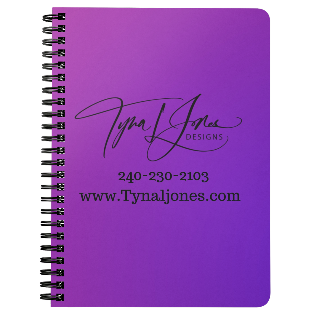 Tyna L. Jones No. 2 - Spiral Custom Notebook