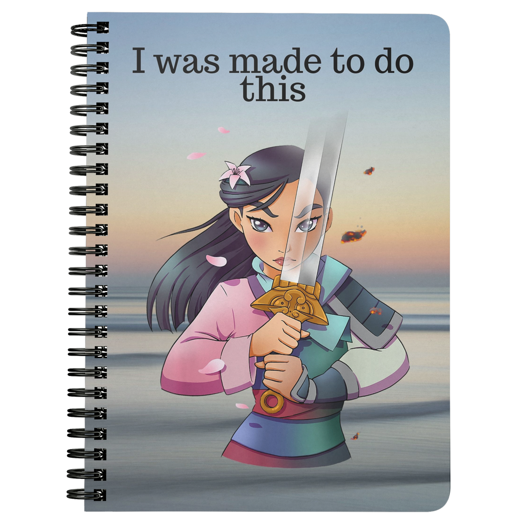 I was made to do this Journal | Manga Book | Anime Journal | Gifts for Teens