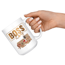 Load image into Gallery viewer, Boss Lady Red Luxury Design Mug for Hot or Cold Beverages
