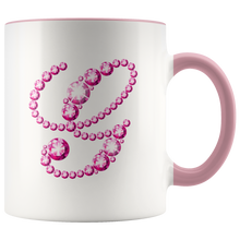 Load image into Gallery viewer, Initial G | Monogram Coffee Mug | Custom Letter Mug | Bling Style | Initial Letter Cup
