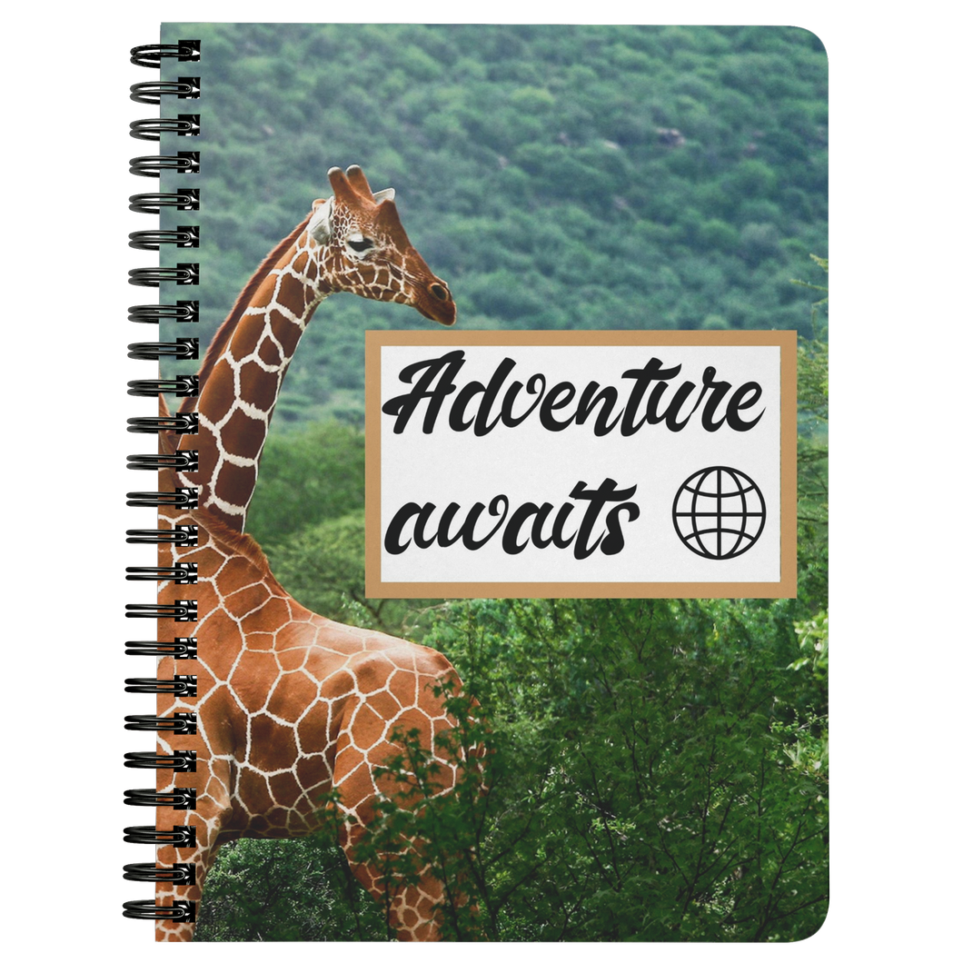 Adventure Awaits | Travel the World | Travel Journal | Travel Notebook
