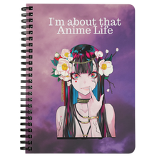 Load image into Gallery viewer, About that Anime Life (Deep Purple)| Manga | Anime Journal |Gifts for Teens
