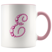 Load image into Gallery viewer, Initial E | Monogram Coffee Mug | Custom Letter Mug | Bling Style | Initial Letter Cup
