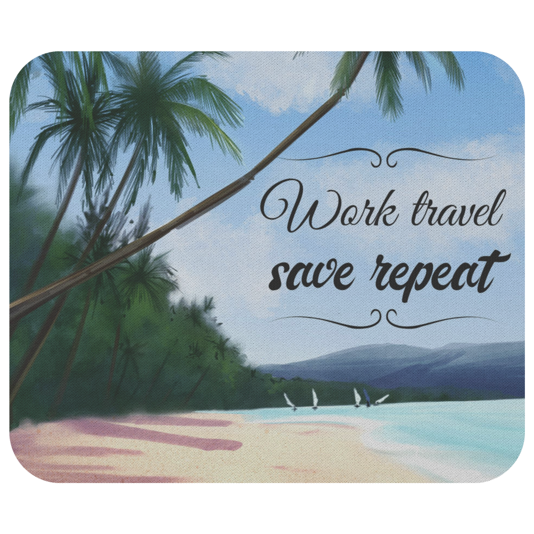 Beach Vibes Mouse Pad