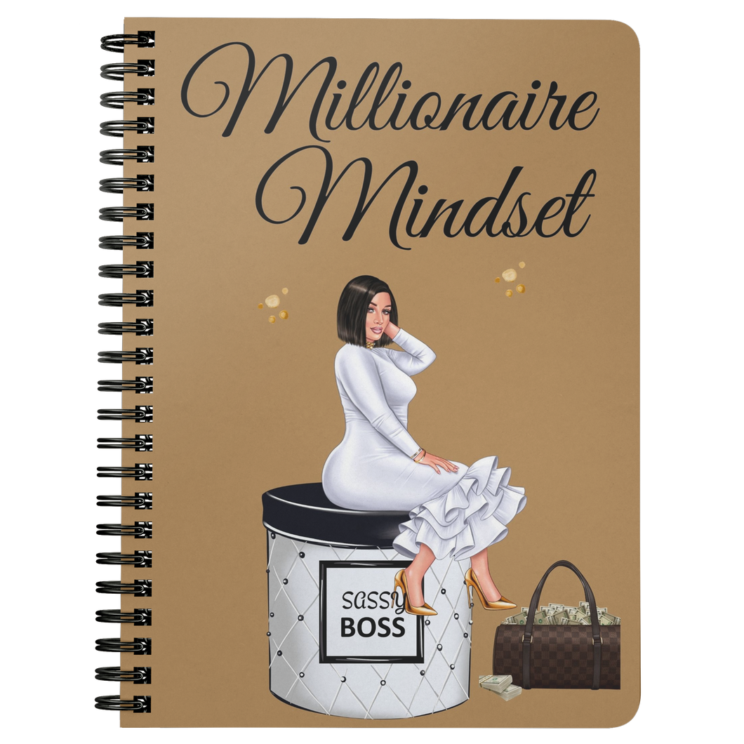 Millionaire Mindset Spiral Journal