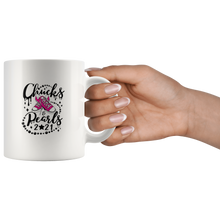 Load image into Gallery viewer, Chucks &amp; Pearls Mug, Kamala, Vice President, 2021
