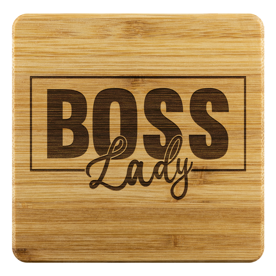 Boss Lady | Bamboo Coasters